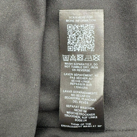 ASOS Design Size 0 Black Mini Dress Sheer Long Sleeves Lined Corset Swiss Dot - Picture 5 of 8